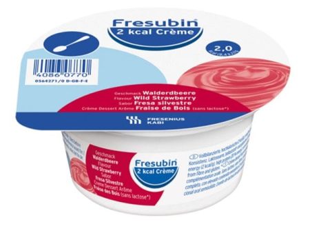 2Kcal Crema Fragola 4x 125 g Online