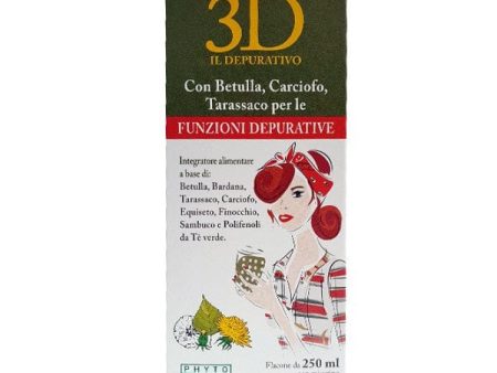 3D Il Depurativo Flacone Da 250 ml Cheap