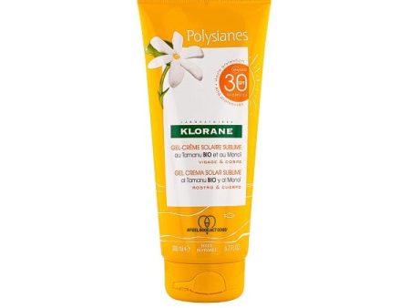 Gel-Crema Solare Sublime SPF 30 con Tamanu BIO e Monoi 200 ml Cheap