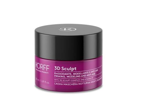 3D Sculpt Crema Maschera Notturna Viso e Collo Effetto Boost 50 ml For Sale