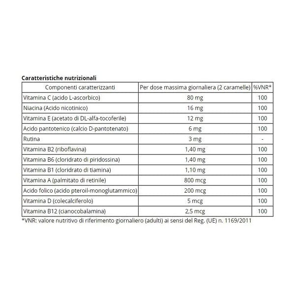 12 Forte Integratore Alimentare 40 Caramelle Da 3 g Online Sale
