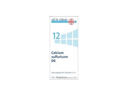 Calcium Sulfur D6 Sale Schussler 12 200 Compresse For Cheap