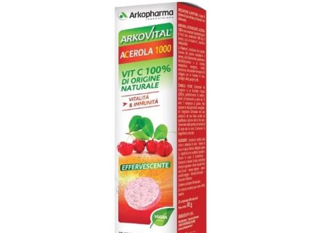 Acerola 1000 Vitamina C 20 Compresse Effervescenti Gusto Frutti Rossi Online Hot Sale