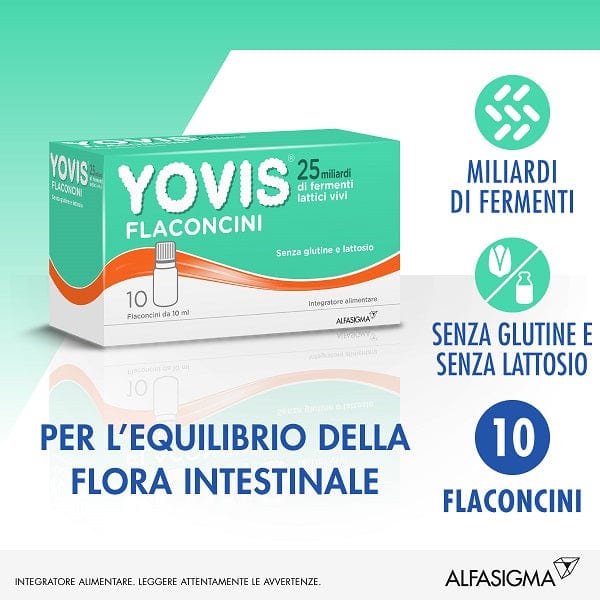 25 Miliardi Fermenti Lattici Vivi 10 Flaconcini 10 ml Online Sale