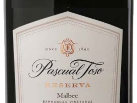 Pascual Toso Reserva Malbec 19 2019 (Case only) Discount